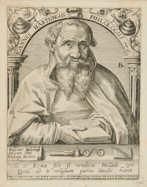 Portrait of Johann Hartung - Image 2