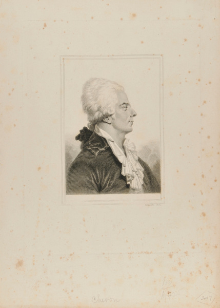 Portrait of Louis-Claude Chéron de La Bruyère (?) or François Chéron (?)
