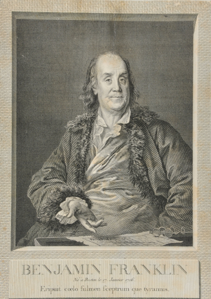 Portrait of Benjamin Franklin - Image 2