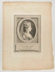 Portrait of Marie-Theodore Thérèse Ruggieri, known as Mademoiselle Colombe