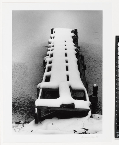 Dock in Snow, Vermont - Image 2