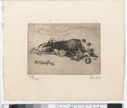 Augy’s Foot (Greeting Card for 1940-1941)