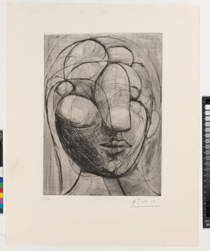 Sculpture. Head of Marie-Thérèse