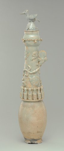Covered Tiger Jar with Daoist Symbols - Image 4