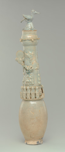 Covered Tiger Jar with Daoist Symbols - Image 3