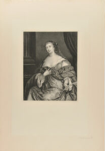 Portrait of Elizabeth Hamilton, Countess de Gramont