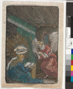 Plate 7 from the series “The Fall and Salvation of Humankind through the Life and Passion of Christ”