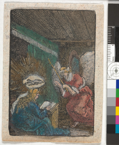 Plate 7 from the series “The Fall and Salvation of Humankind through the Life and Passion of Christ”