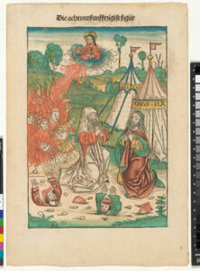 Page from the book “Schatzbehalter der wahren Reichtümer des Heils”