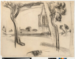 Drawing after “La Poudrerie de La Rochelle”