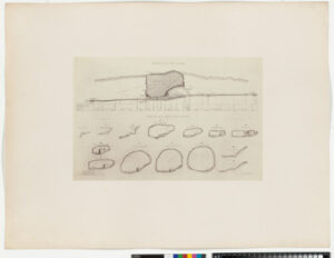 Route impériale no. 119, de Carcassone à Saint-Girons. Travaux de rectification des cotes de Baudet, par la grotte naturelle de l’Arize ou du Mas-d’Azil
