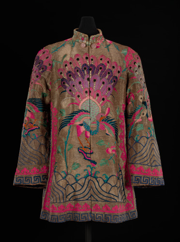 Embroidered Jacket with Phoenix