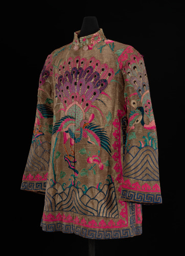 Embroidered Jacket with Phoenix - Image 3