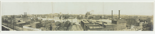 Panoramic View of Inner Harbor from Federal Hill, Baltimore - Image 4