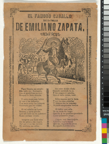 THE FAMOUS BATTLE HORSE OF EMILIANO ZAPATA
