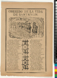 Corrido de la vida de Santanón