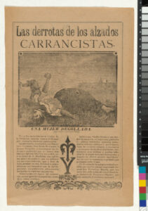 Las derrotas de los alzados Carrancistas