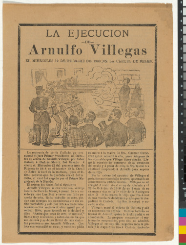 THE EXECUTION OF ARNULFO VILLEGAS