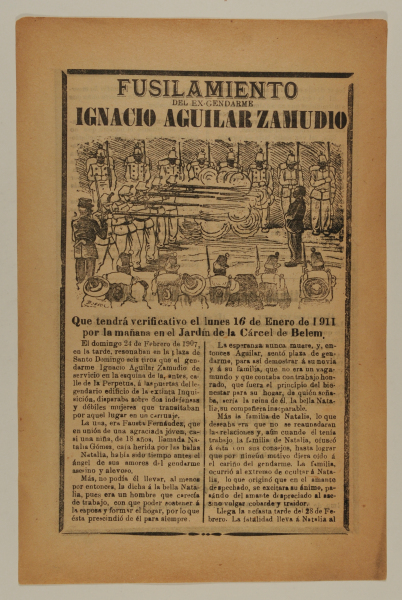 El Fusilamiento del Ex-Gendarme Ignacio Aguilar Zamudio - Image 2