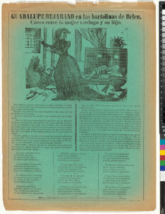 Guadalupe bejarano en las bartolinas de Belen. Careo entre la mujer verdugo y su hijo.