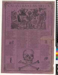 Calavera de las artes