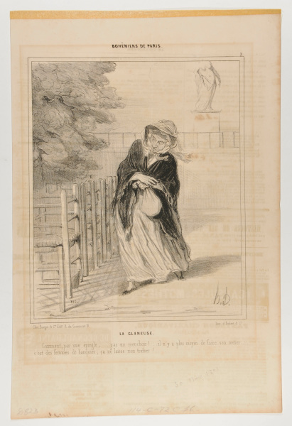 The Gleaner. Indeed, not a single scarf pin, not a handkerchief! It’s getting more and more difficult to do my job. It’s the wives of the bankers, they leave nothing behind! - Image 4
