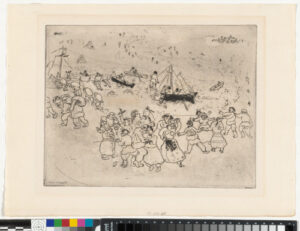 Plate LV from the series “Dead Souls”