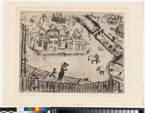 Plate III from the series “Dead Souls”