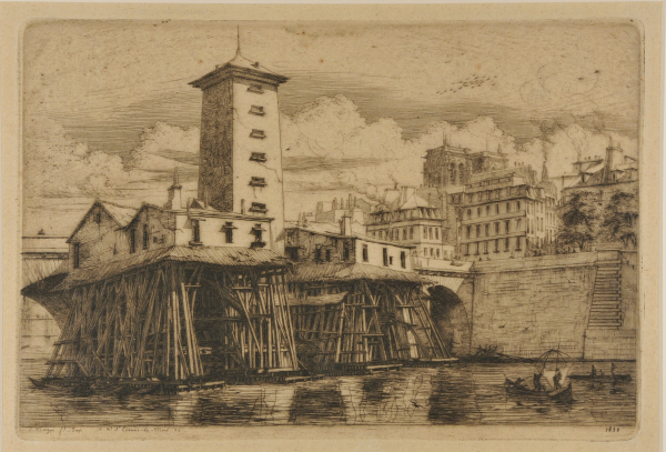 THE NOTRE-DAME PUMP, PARIS