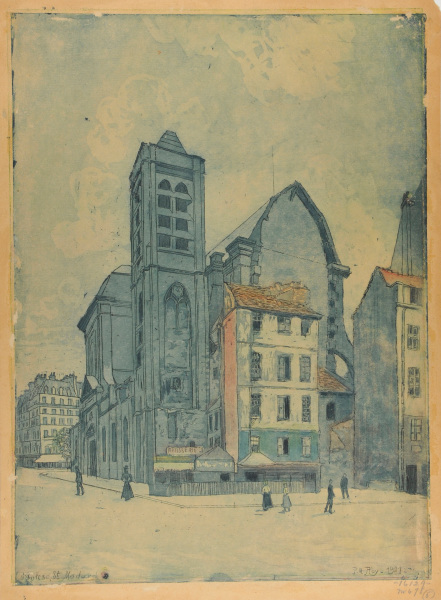 THE CHURCH OF SAINT-MÉDARD, PARIS