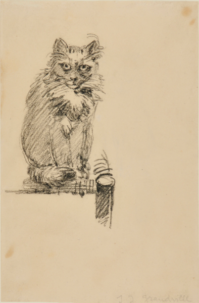 Study of a Cat; Page from a Sketchbook - Image 4