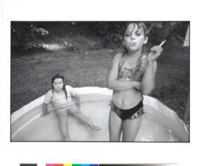 Amanda and Her Cousin Amy in Valdese, North Carolina