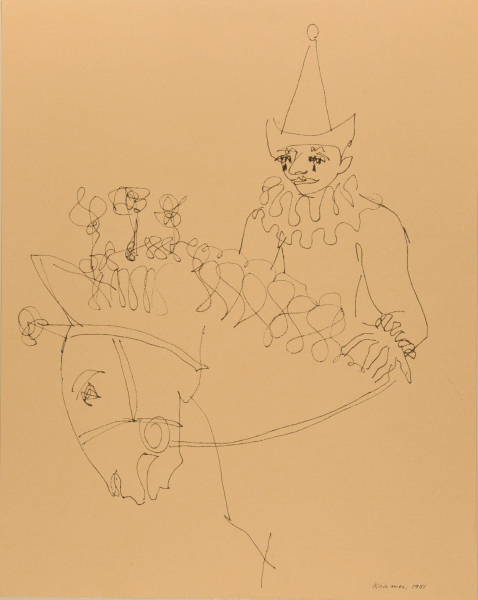 Clown and Horse - Image 2