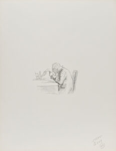 Man Reading Newspaper