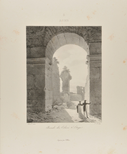 ROME - ARCADE OF THE COLOSSEUM