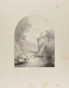 Lac de Côme – le pont de Nesso