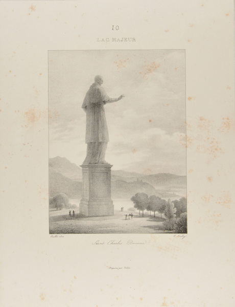 LAKE MAJOR - MONUMENTAL STATUE OF ST. CHARLES BORROMEO