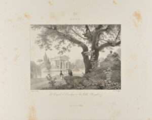 Rome – le temple d’Esculape à la villa Borghese