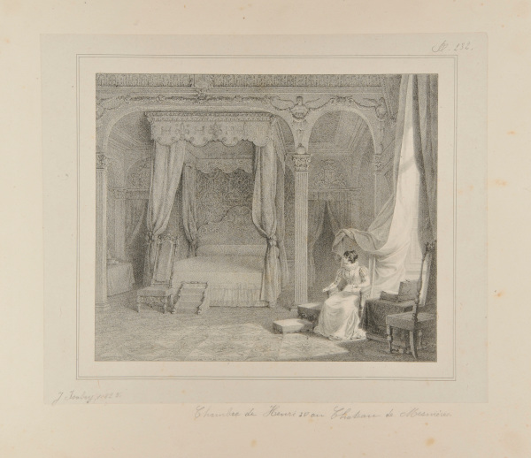 BEDROOM OF HENRI IV AT MESNIÈRES