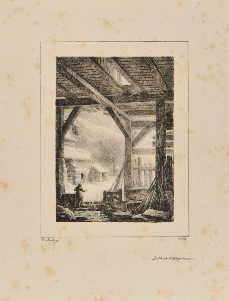 Figure under Timber Frame Structure