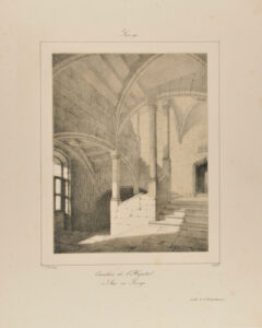 Savoye – Stairs to the Hospital in Aix