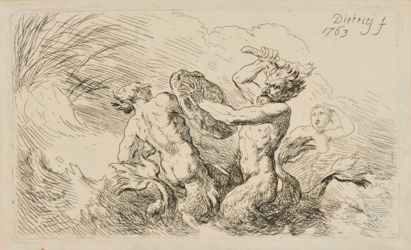 Satyr, Bacchante, Battling a Sea Monster - Image 4