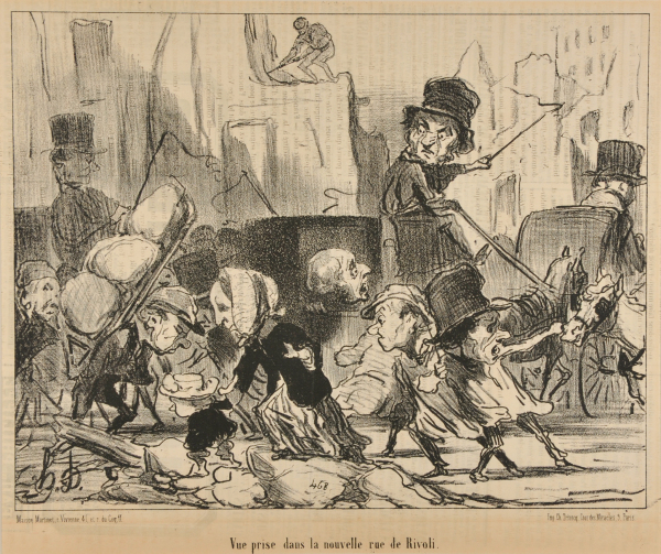 VIEW OF THE NEW, RUE DE RIVOLI