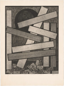 Broken Construction at Twilight