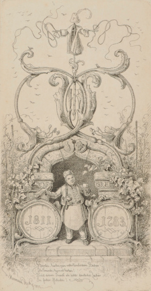 Plate 4 from “Album des Münchener Radiervereins, Erstes Heft” (Munich, 1843)