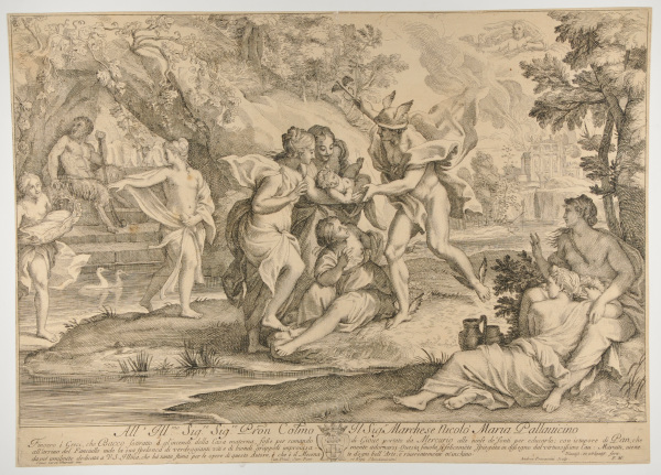 MERCURY CONFIDING THE INFANT BACCHUS TO THE CARE OF THE NYMPHS