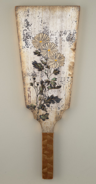 New Year’s Game Paddle Decorated with Longevity Symbols - Image 3