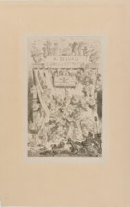Title page for A. Delvau’s ‘Le Grand et le Petit Trottoir’