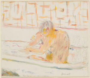 Woman Seated in Her Bath (Femme assise dans sa baignoire)