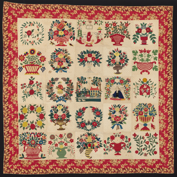 JOHN WESLEY BALTIMORE ALBUM QUILT